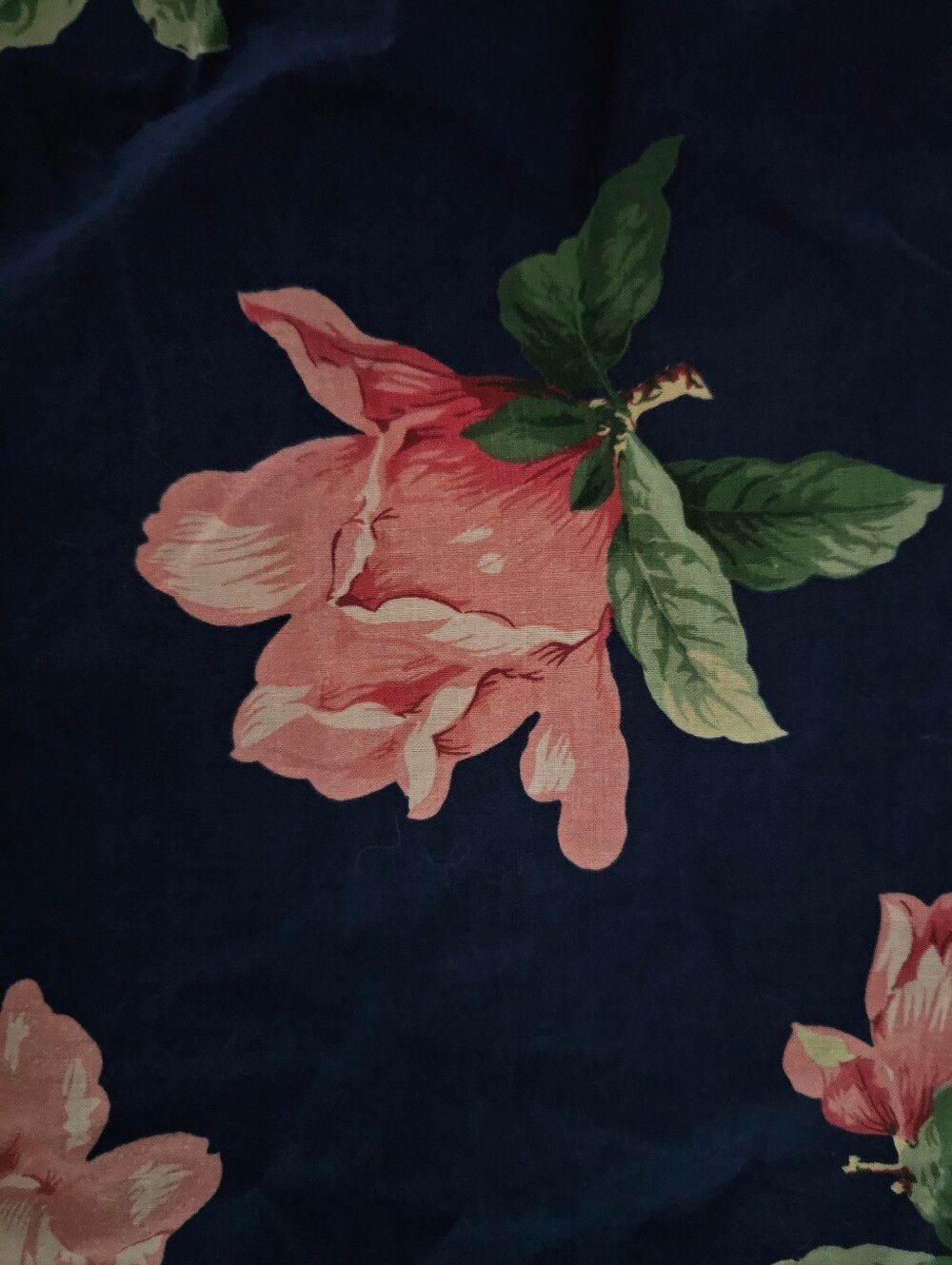 Vintage Carol Anderson California Floral Midi Dress USA Cotton M Cottagecore - Picture 9 of 15